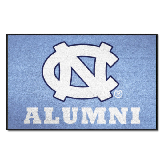 North Carolina Tar Heels Starter Mat - Alumni with NC Logo by Fanmats