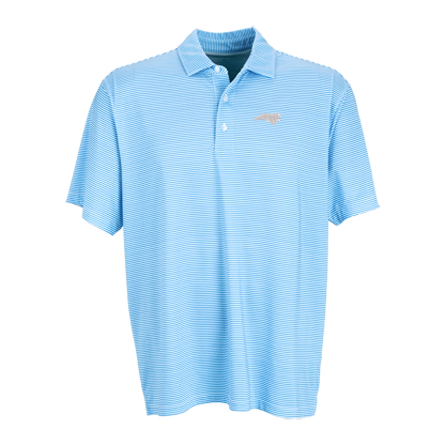 SHB North Carolina Striped Polo - on Left Chest