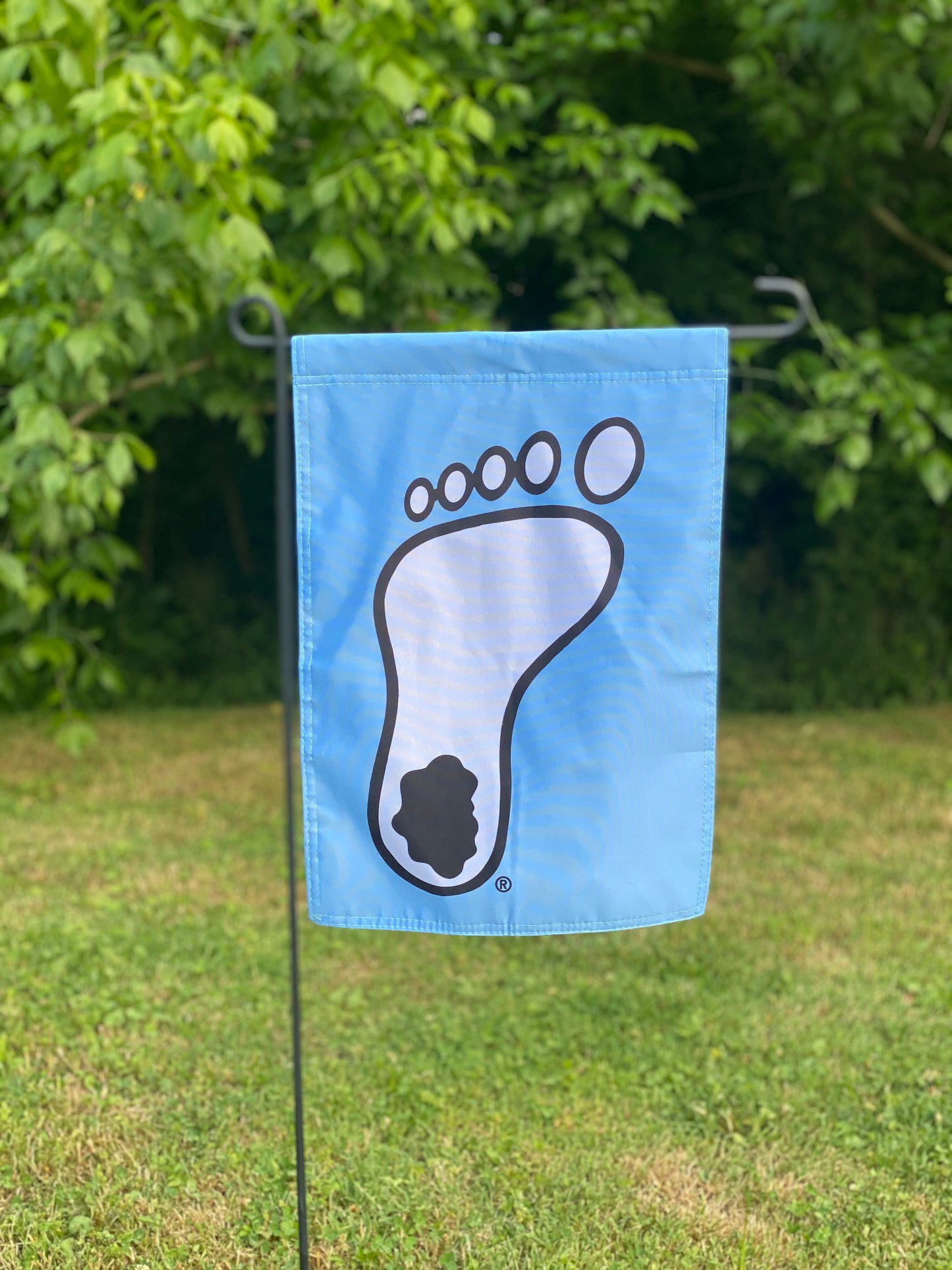 North Carolina Tar Heels Sewing Concepts UNC Foot Garden Flag