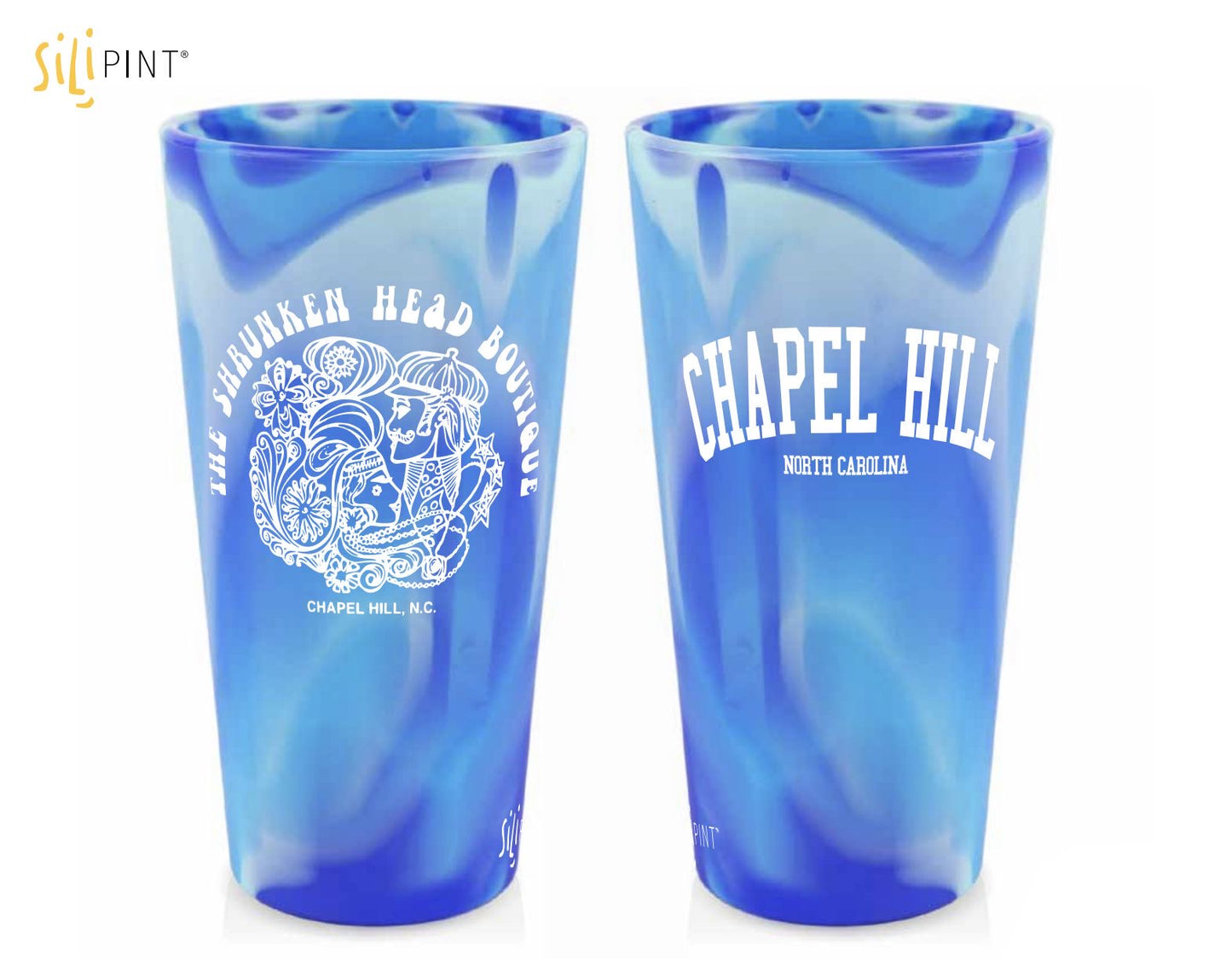 Chapel Hill North Carolina SHB 22oz Silicone Cup by Silipint