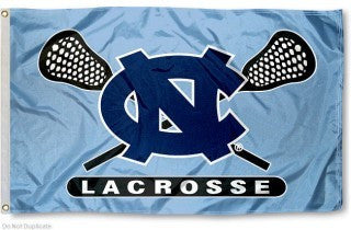 North Carolina Tar Heels Sewing Concepts UNC Lacrosse House Flag