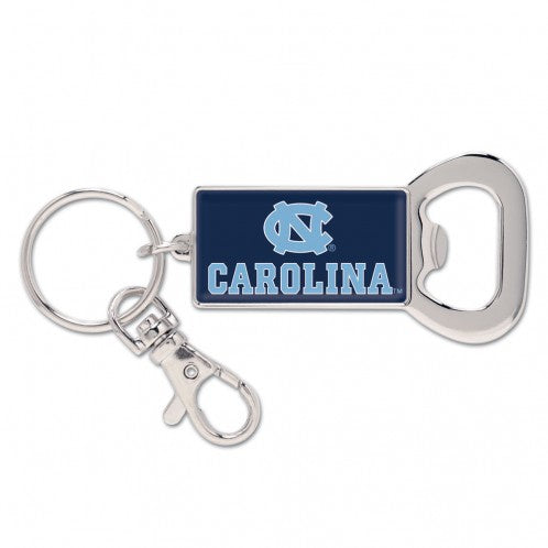 UNC Bottle Opener Keychain with Clip