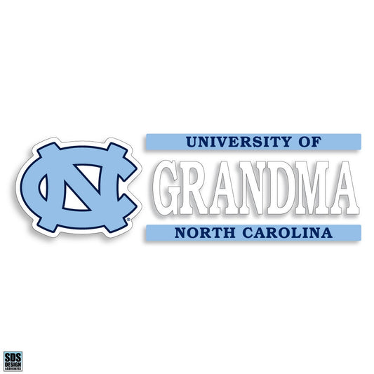 University of North Carolina Grandma Decal