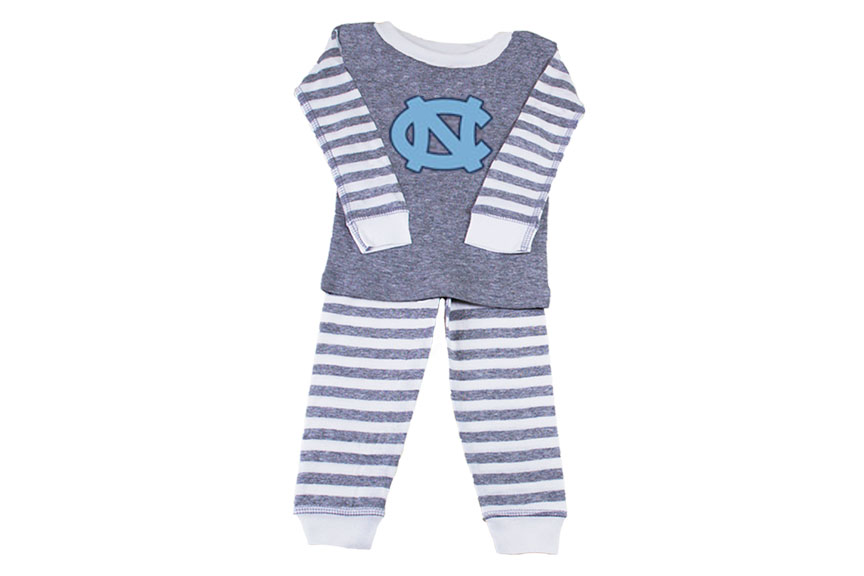 Two Feet Ahead Striped Carolina Toddler Pajamas