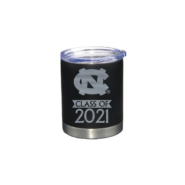 UNC Chapel Hill Class of 2021 Small Stainless Steel Tumbler 12 oz Black