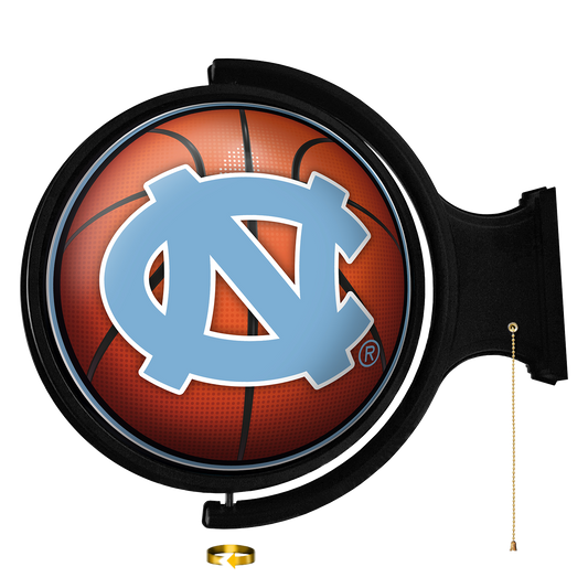 North Carolina Tar Heels: Basketball - Original Round Rotating Lighted Wall Sign