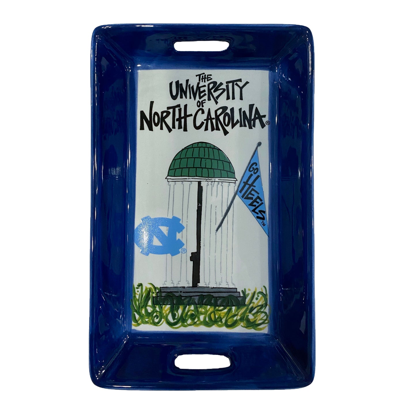 North Carolina Tar Heels Magnolia Lane Old Well Mini Tray