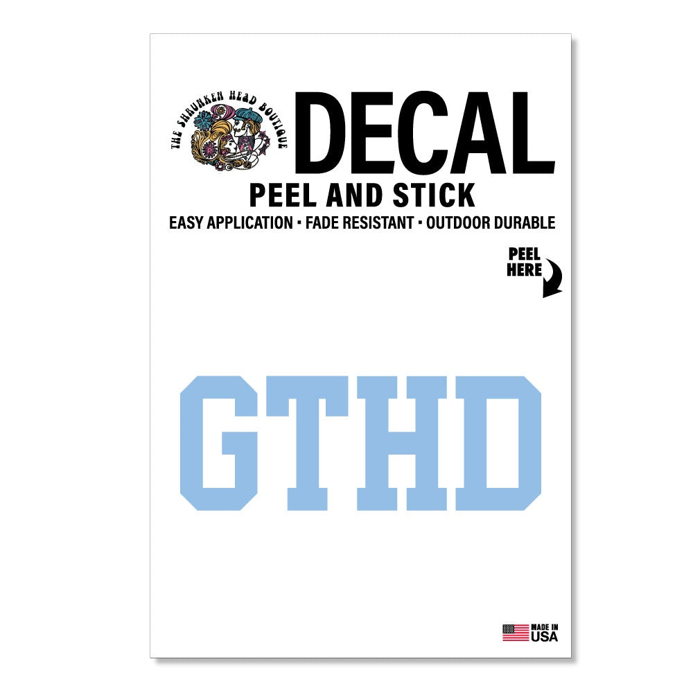 SHB GTHD Sticker