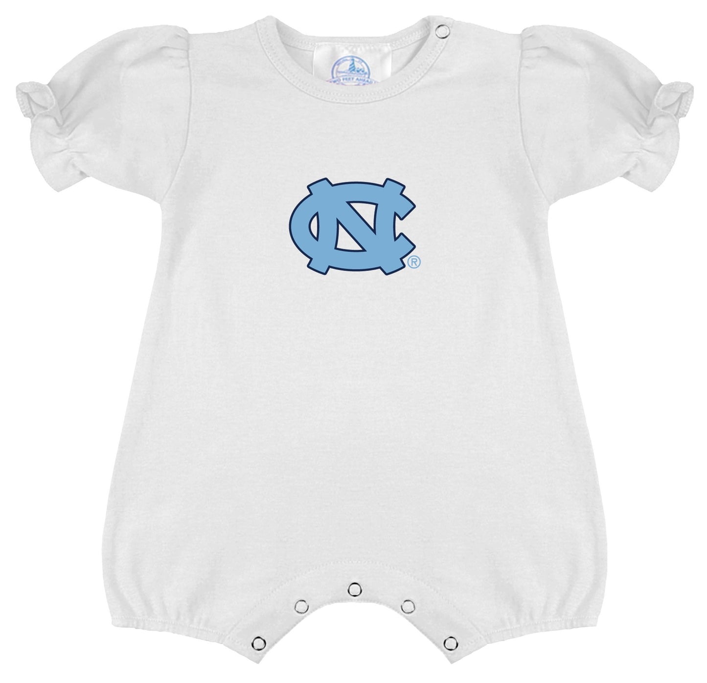 North Carolina Tar Heels Two Feet Ahead UNC Girls Romper