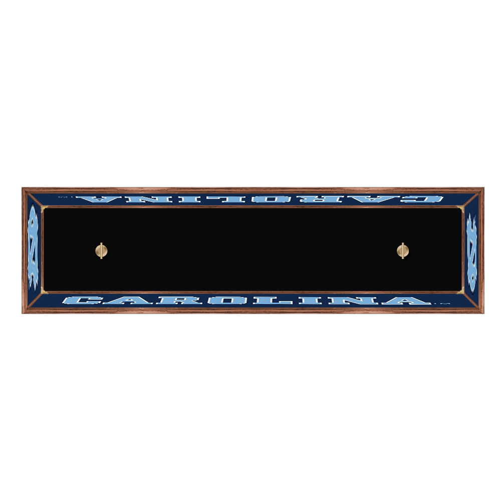 North Carolina Tar Heels: Premium Wood Pool Table Light Navy