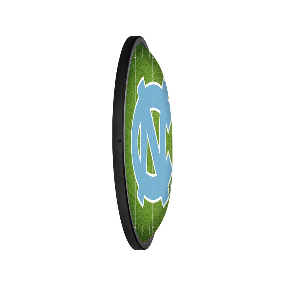 North Carolina Tar Heels: On the 50 - Oval Slimline Lighted Wall Sign