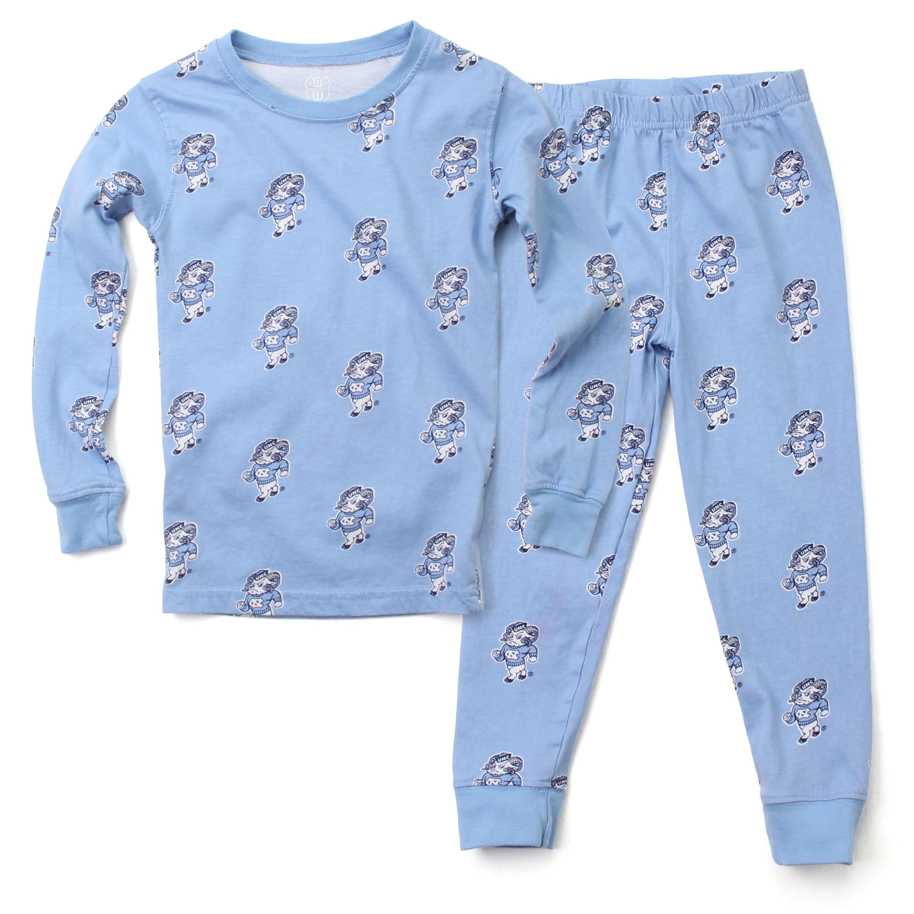 North Carolina Tar Heels Two Feet Ahead UNC Girls Romper 18M