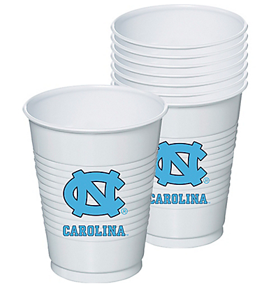 Carolina Panther Plastic Cups 24 Count, Serves 24 Guests 