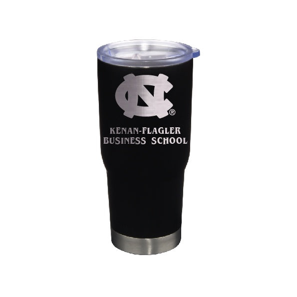 Kenan Flagler Business School Tumbler Travel Mug Black Stainless Steel 22 oz