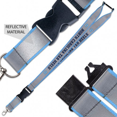 North Carolina Tar Heels Wincraft Lanyard with Buckle Reflection