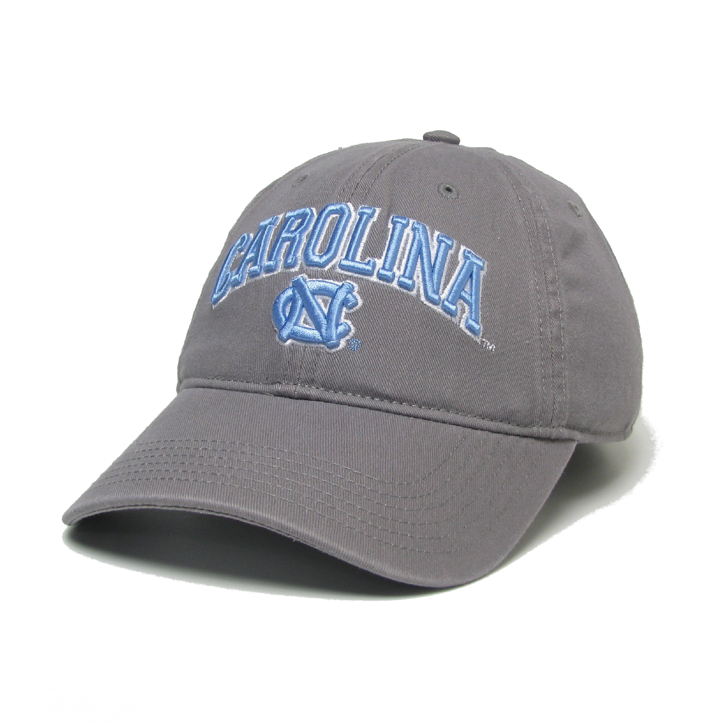 UNC Hat in Grey with Main Event Carolina Tar Heels Logos