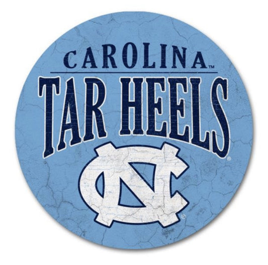 Carolina Tar Heels Carolina Blue Amplitude Circle Coaster