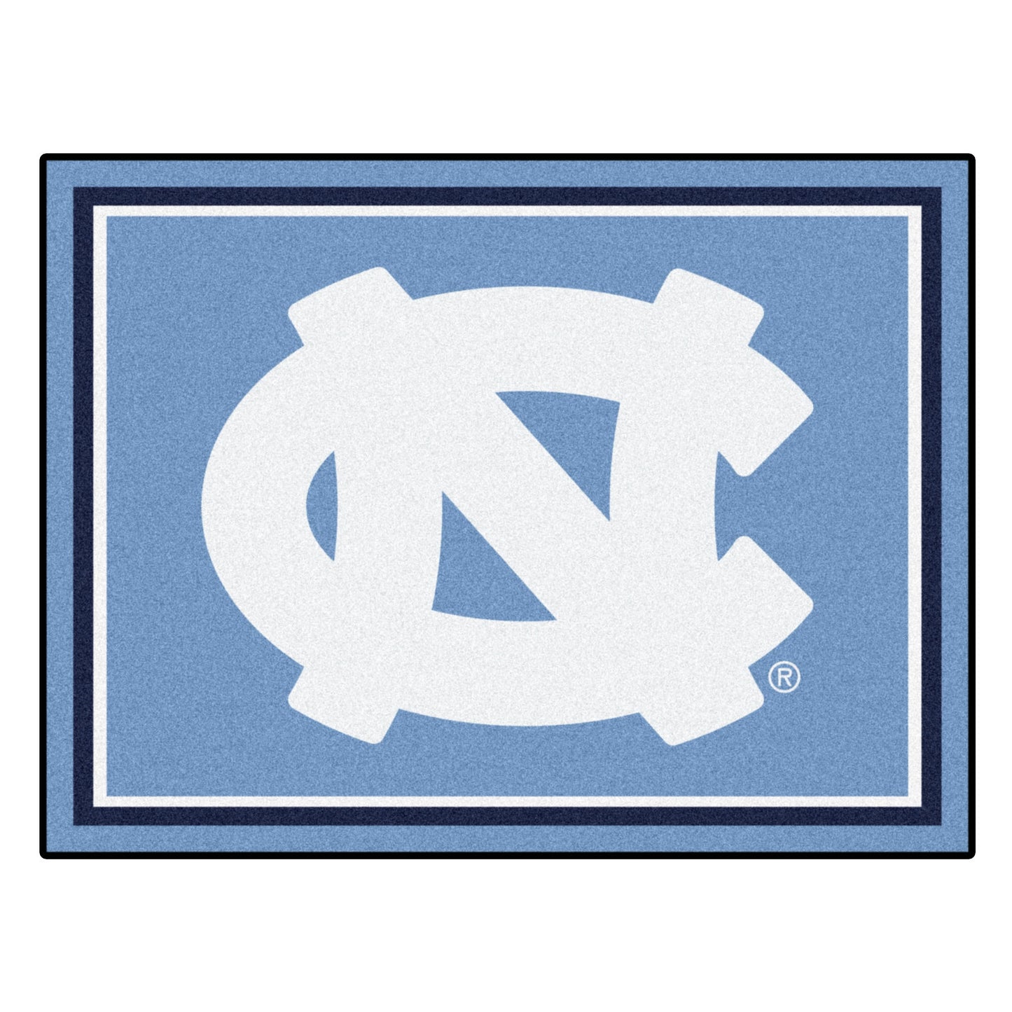 North Carolina Tar Heels 8x10 Rug with NC Logo by Fanmats