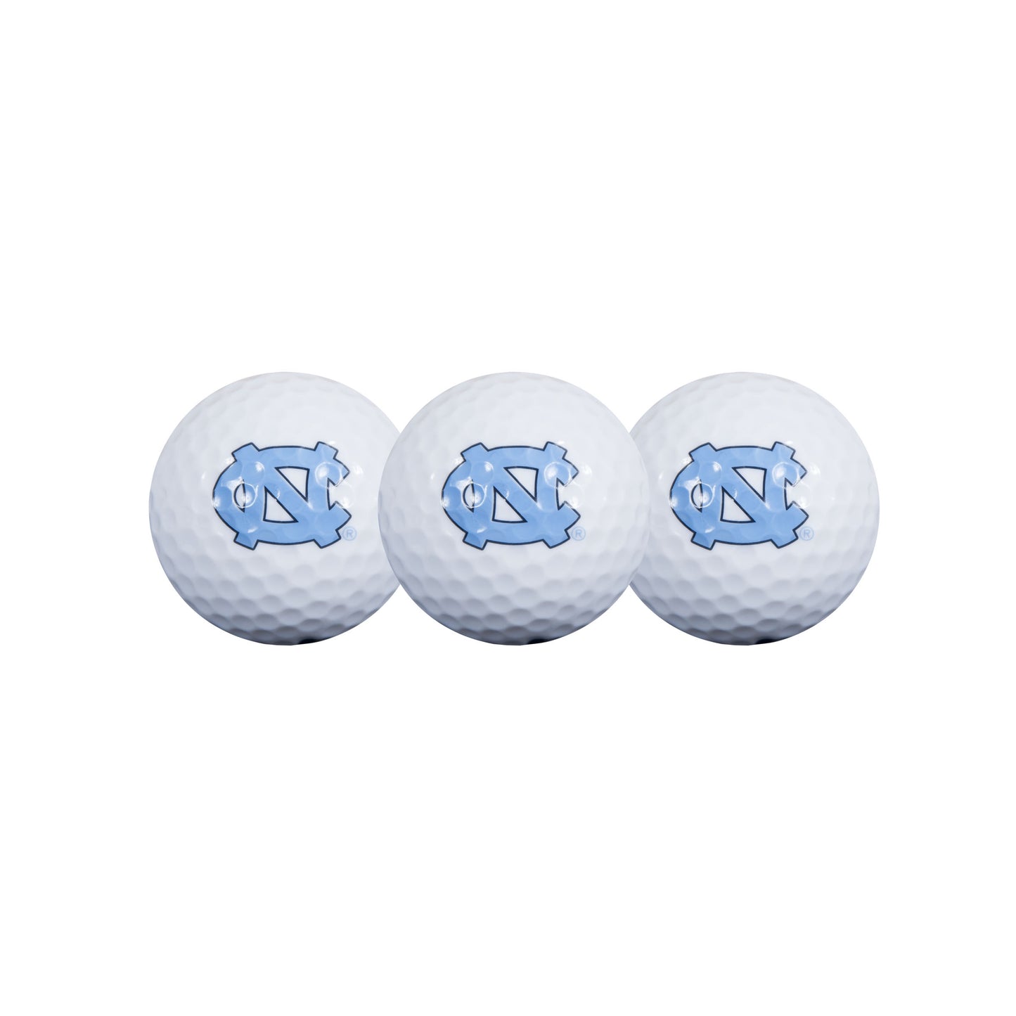 North Carolina Tar Heels Wincraft UNC Golf Balls Set of 3