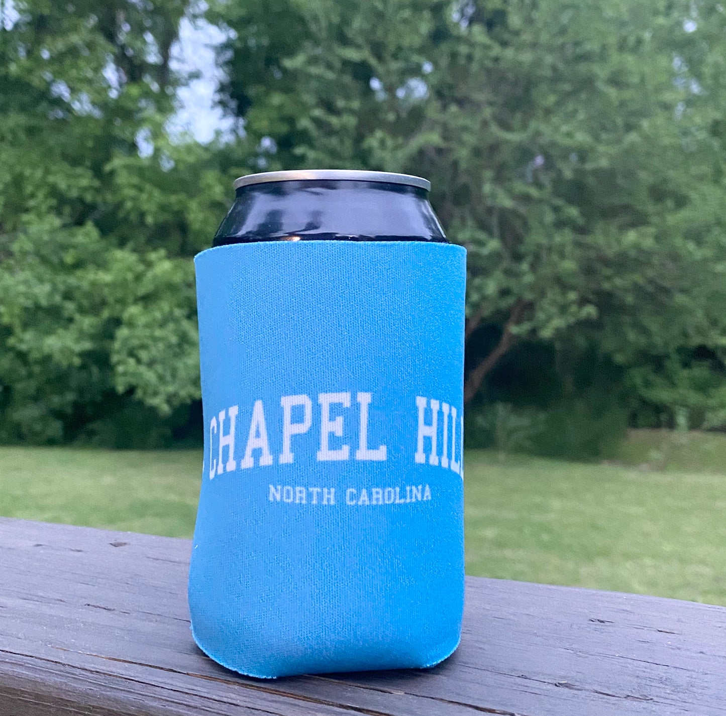 Chapel Hill North Carolina Koozie for 12 oz Standard Cans by SHB