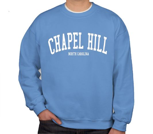 SHB Carolina Blue Chapel Hill NC Crewneck Sweatshirt