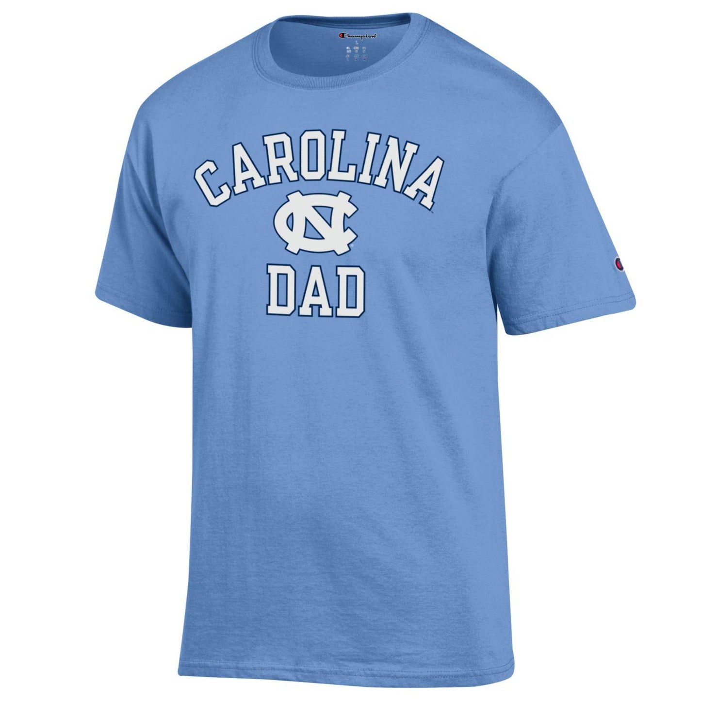 UNC Dad T-Shirt by Champion in Carolina Blue