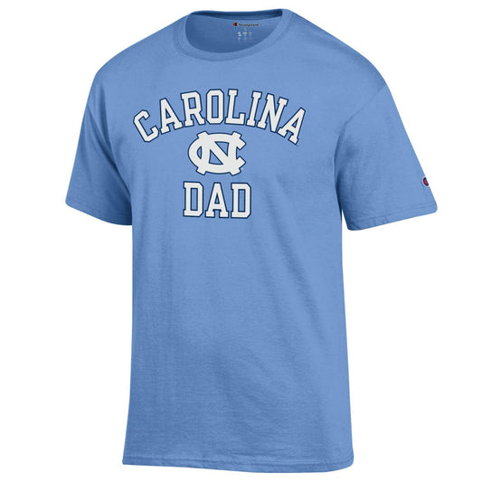 UNC Dad T-Shirt by Champion in Carolina Blue