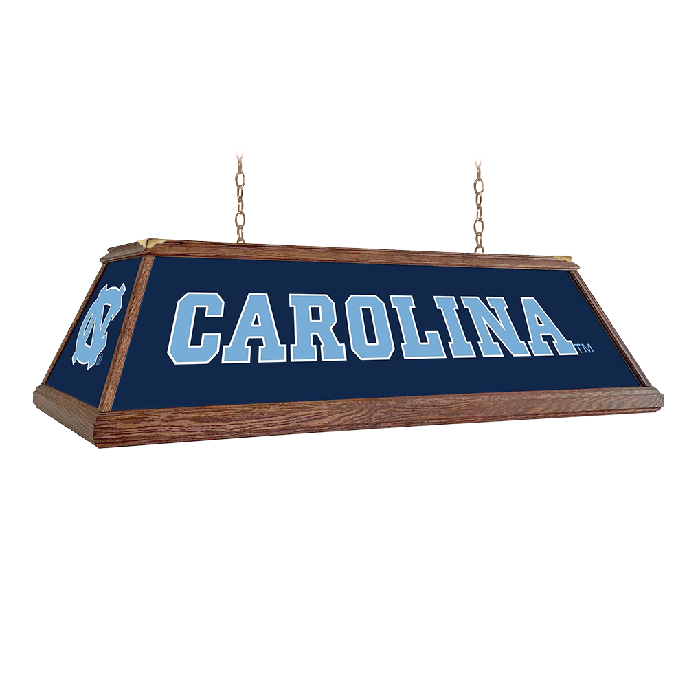 North Carolina Tar Heels: Premium Wood Pool Table Light Navy