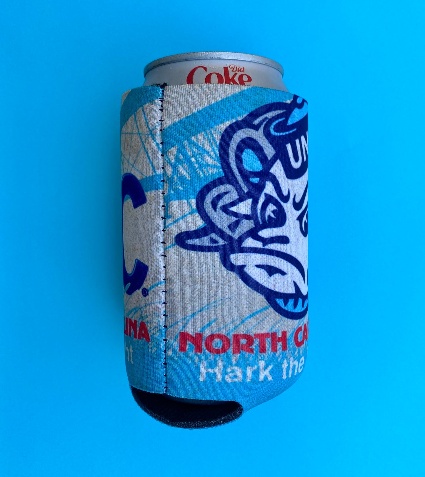 UNC Rameses North Carolina License Plate Can Cooler