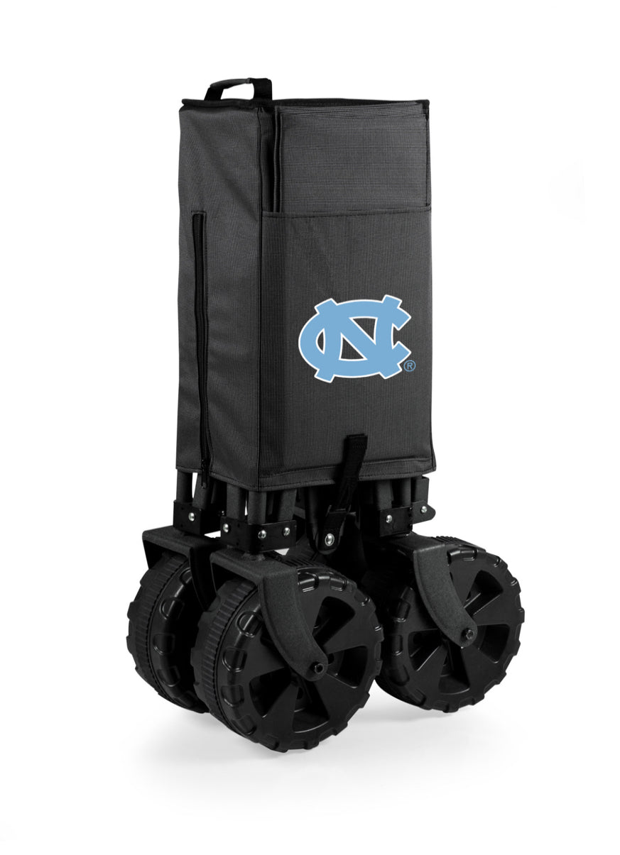 North Carolina Tar Heels - Adventure Wagon Elite All-Terrain Portable Utility Wagon, (Dark Gray)