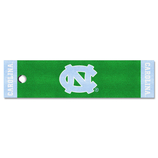 North Carolina Tar Heels Putting Green Mat with NC Logo by Fanmats