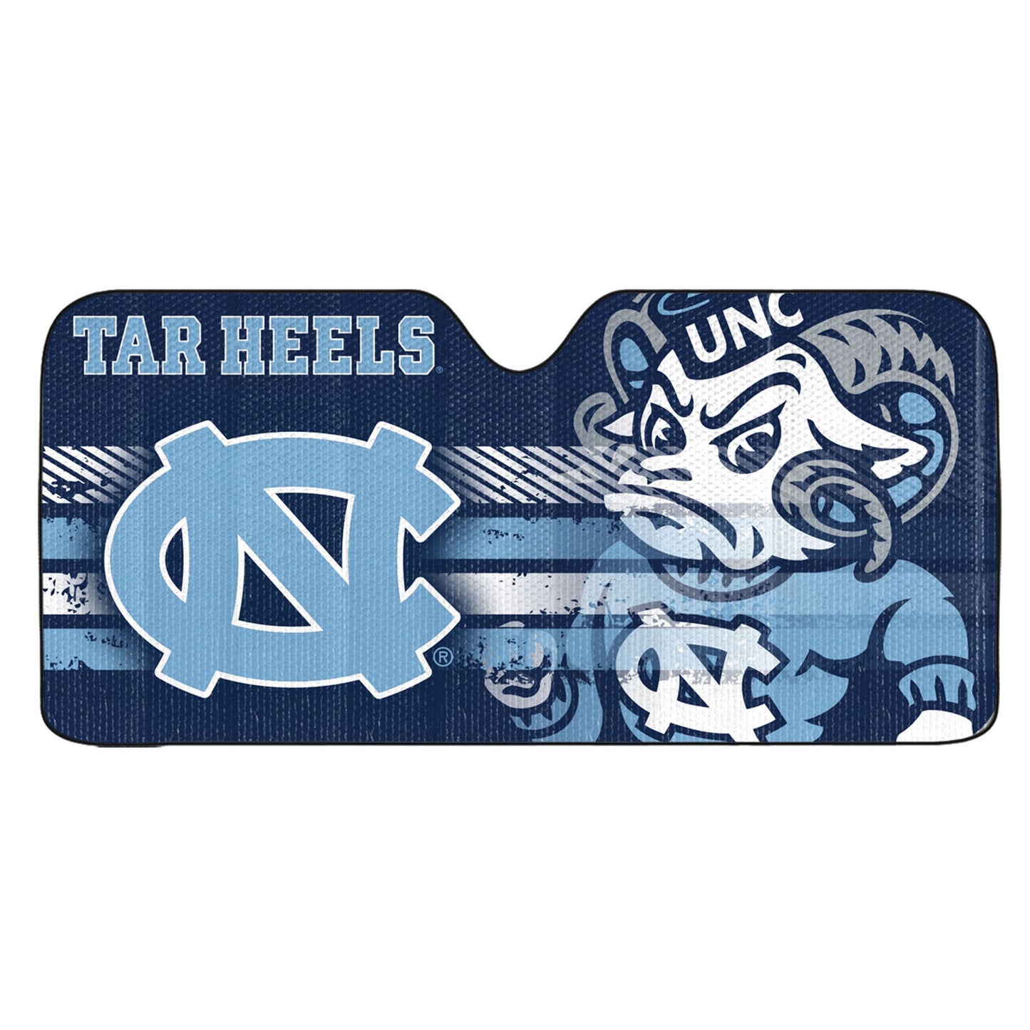 North Carolina Tar Heels Auto Shade with Primary Logo, Alternate Logo and Wordmark by Fanmats