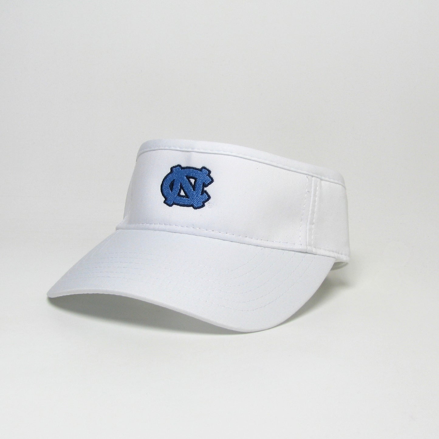 UNC Visor White  Athletic Cool Fit Visor with Mini UNC Logo