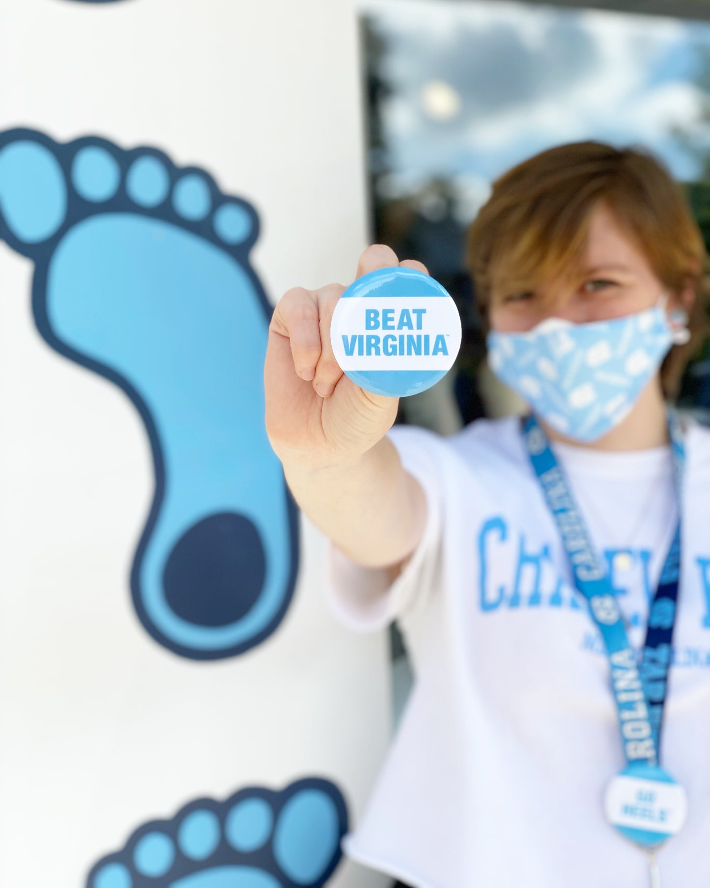 SHB Beat Virginia Button