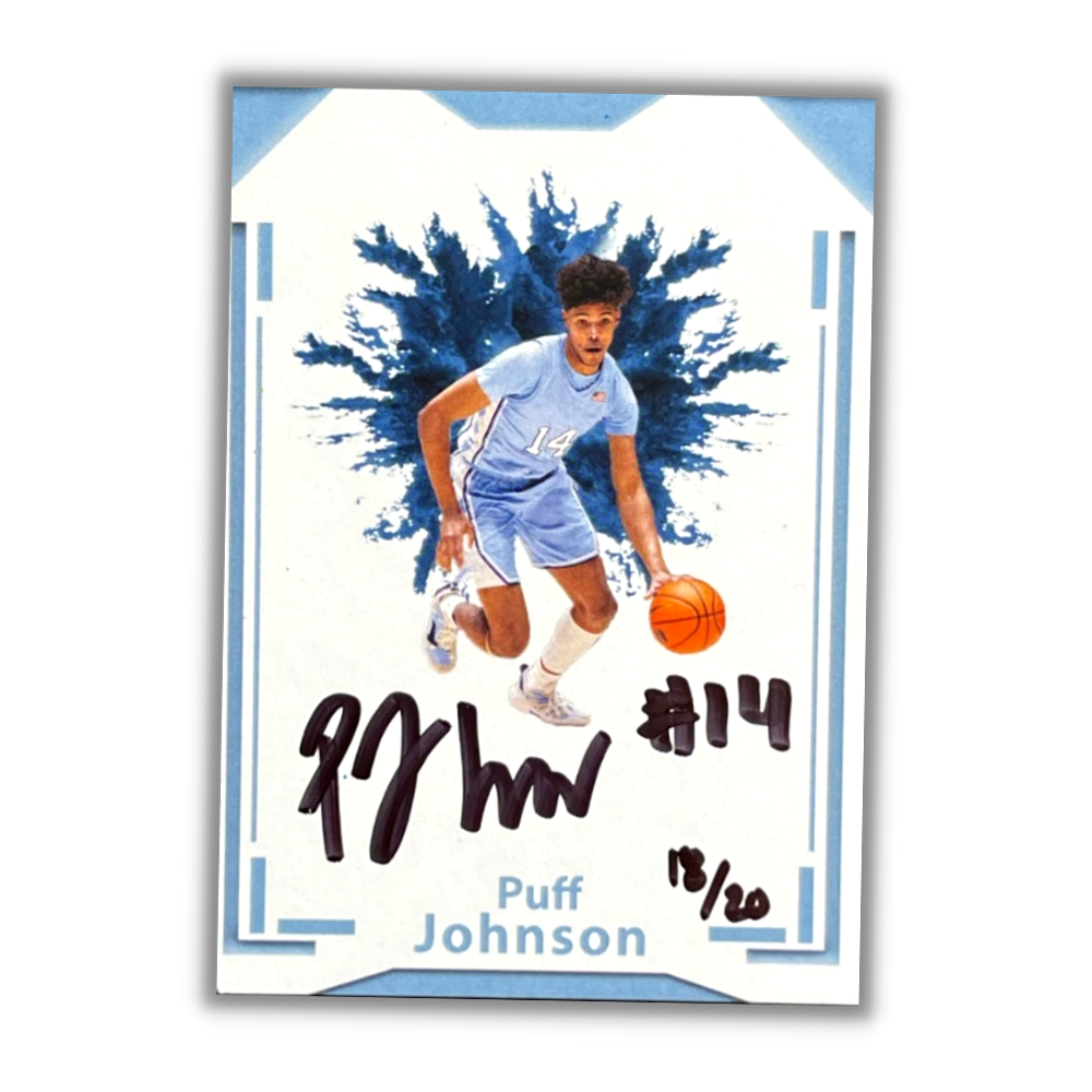 Puff Johnson SIGNED Trading Card - White