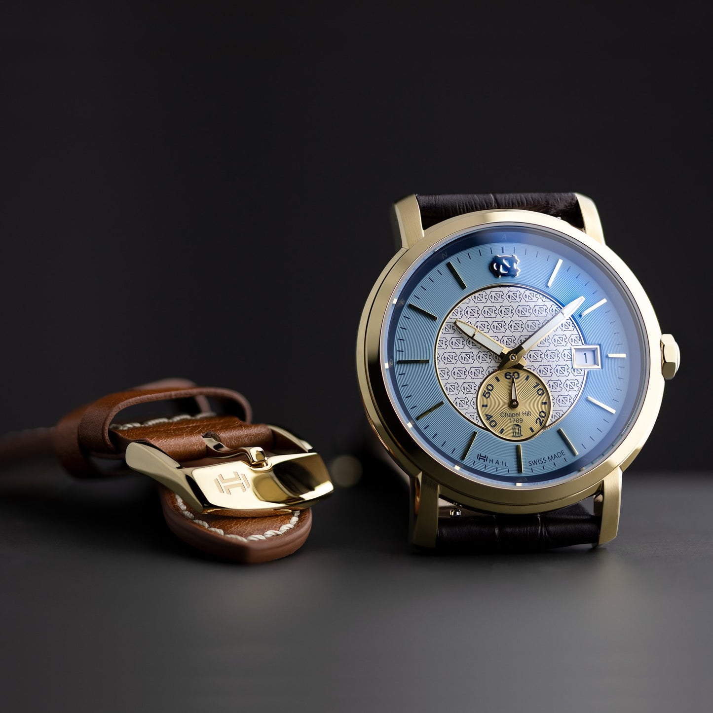 UNC Men’s Watch in Gold by HAIL
