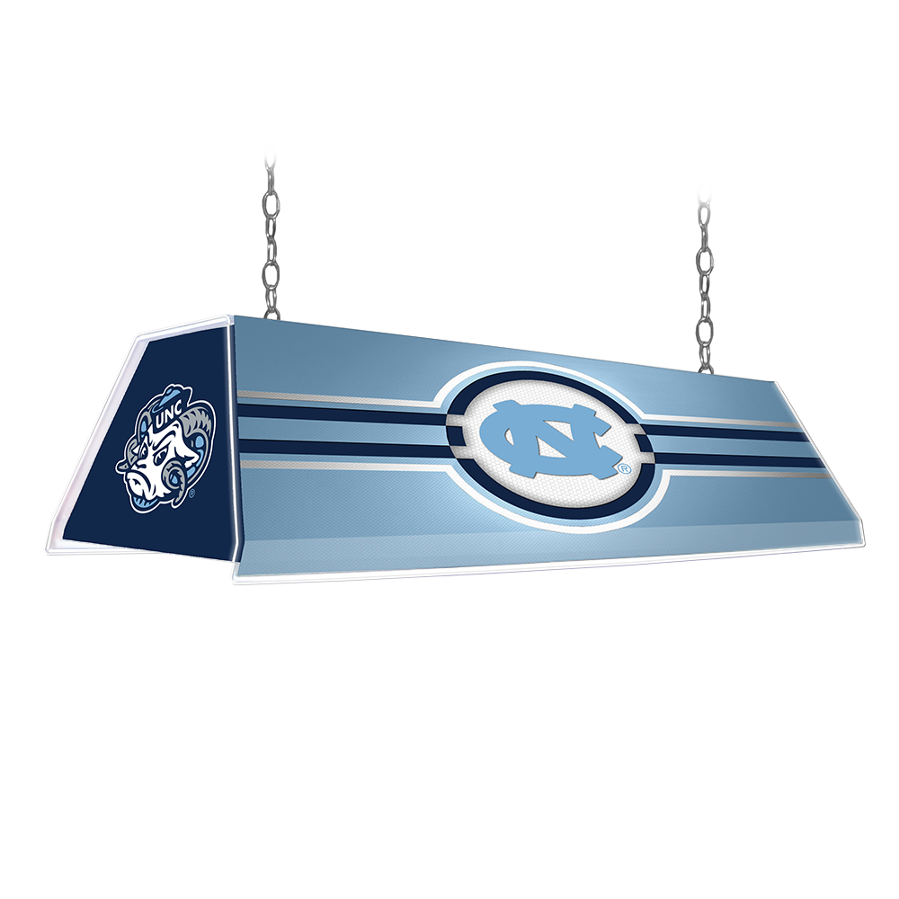 North Carolina Tar Heels: Edge Glow Pool Table Light Carolina Blue / Mascot Cap
