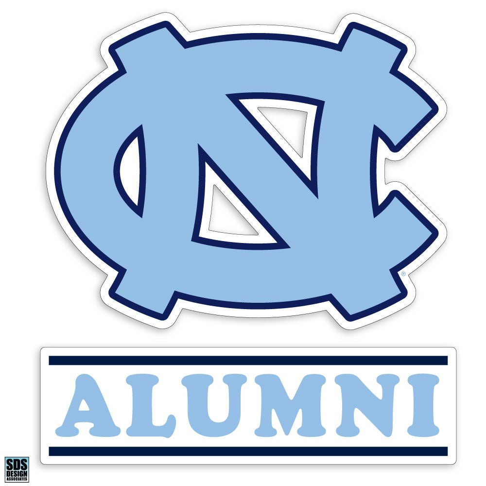 North Carolina Tar Heels SDS Alumni 6" Decal