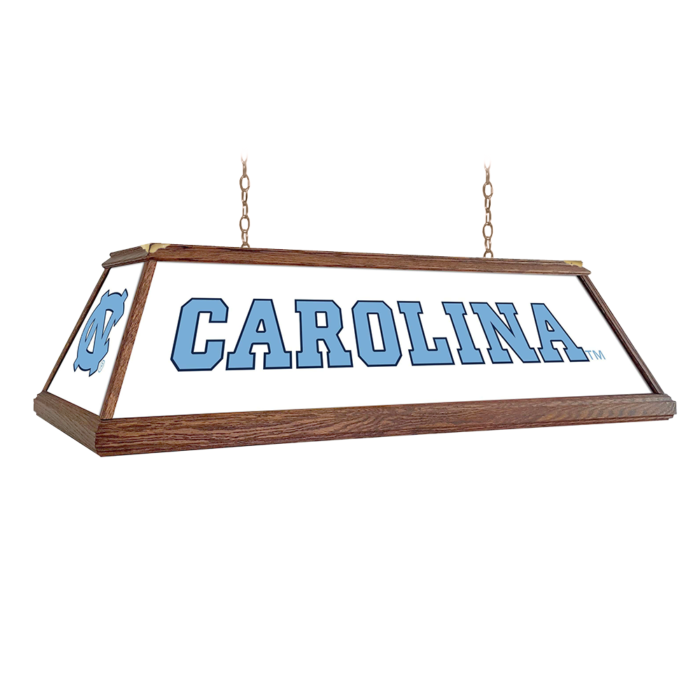 North Carolina Tar Heels: Premium Wood Pool Table Light White