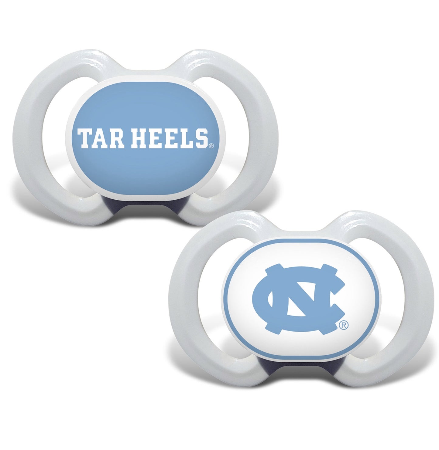 UNC Tar Heels Baby Pacifier 2 Pack