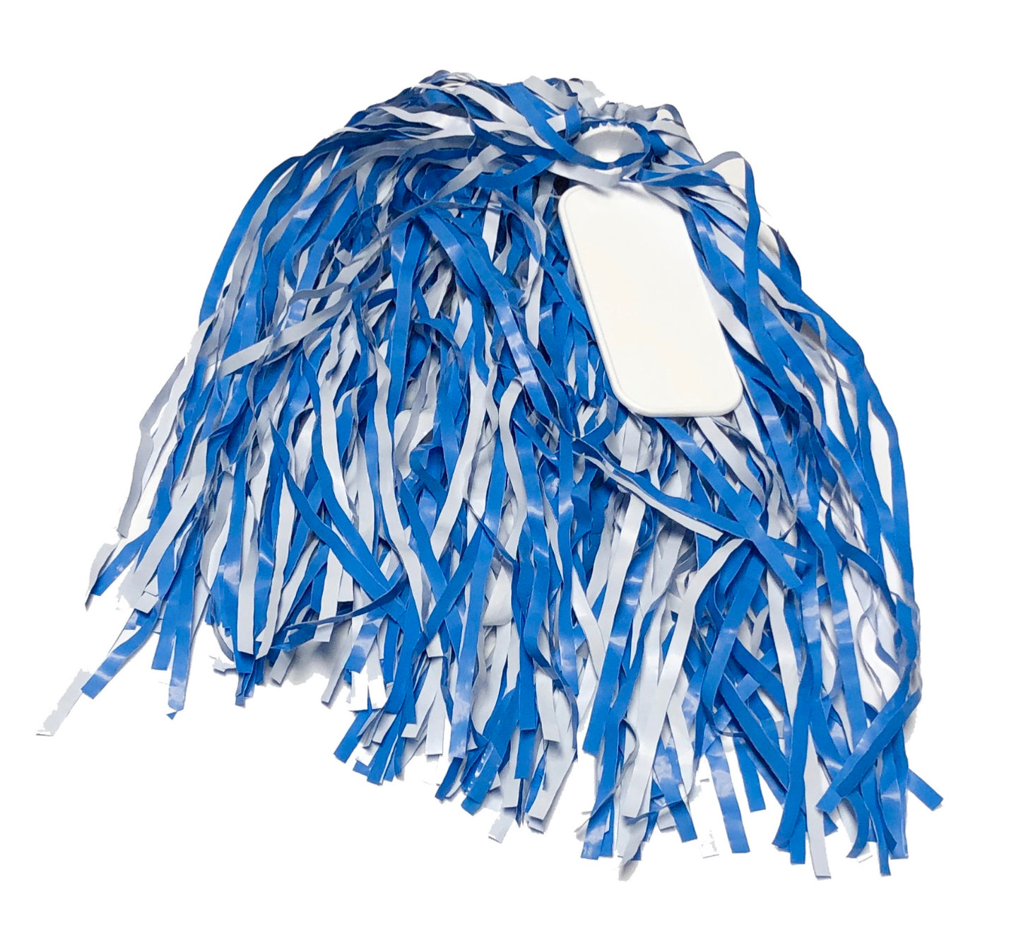 Carolina Blue and White Pom Pom with Paddle - Single