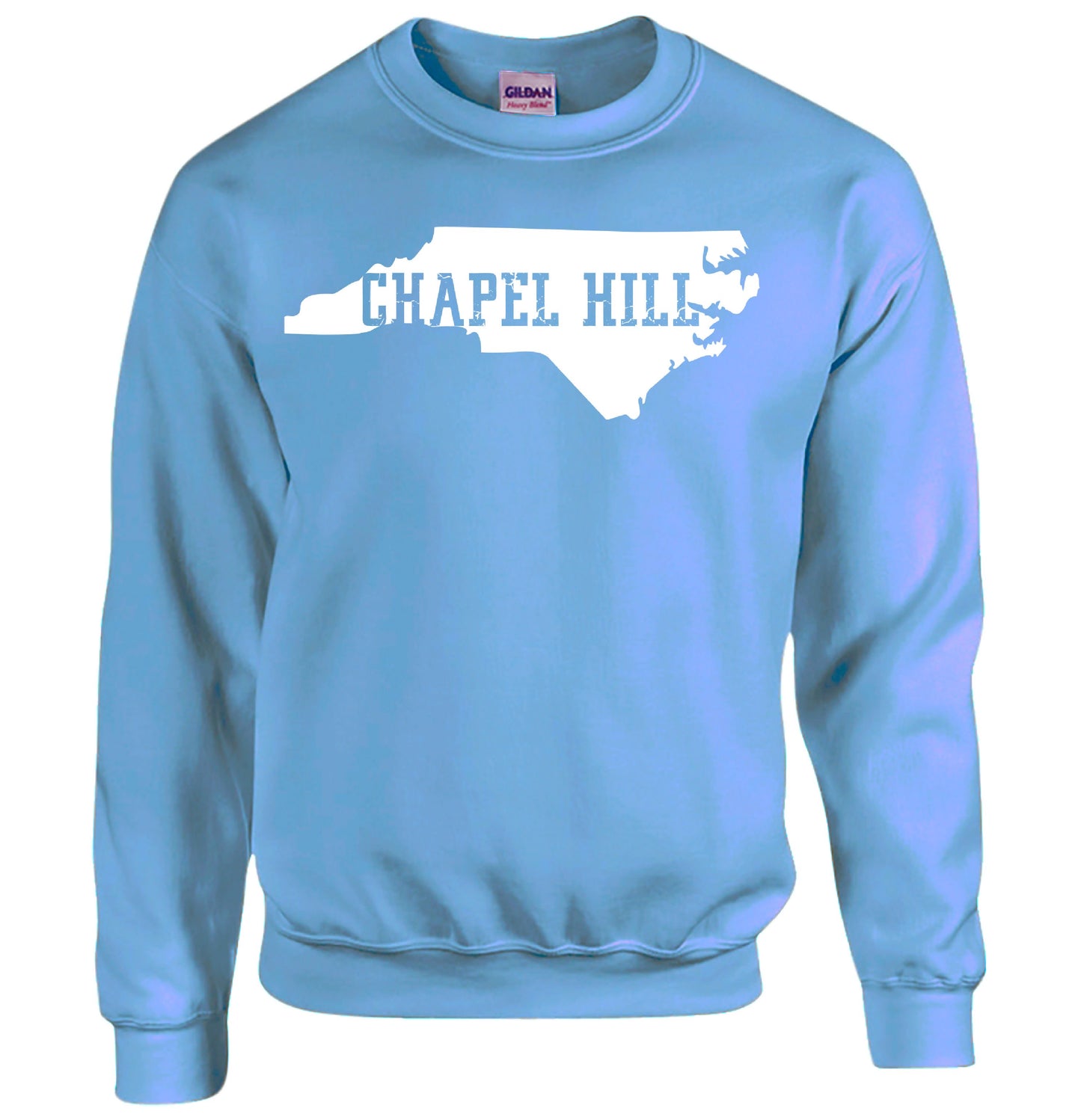 Home State Crewneck - Carolina Blue Chapel Hill North Carolina Crewneck Sweatshirt