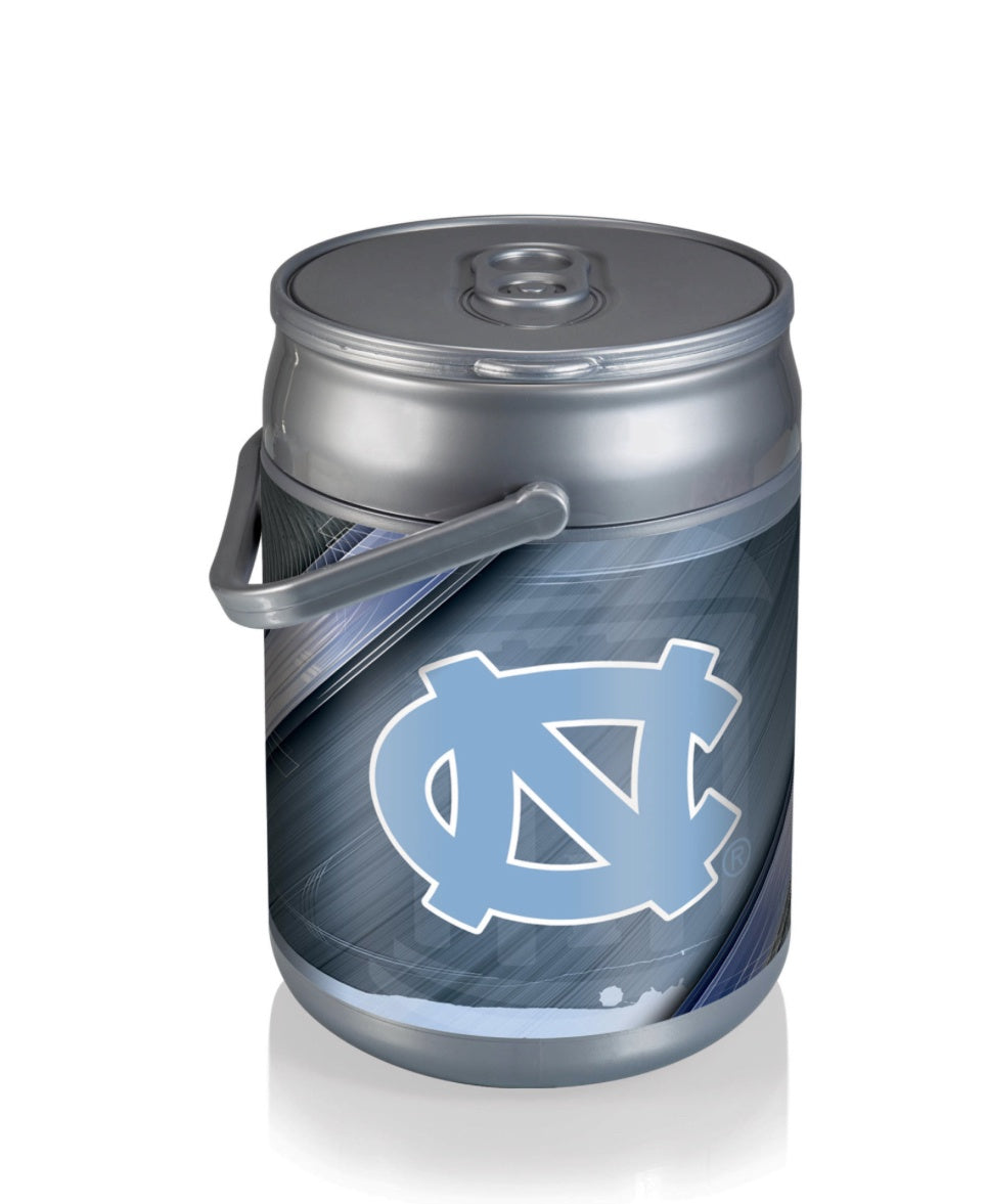 North Carolina Tar Heels - Can Cooler (Silver)