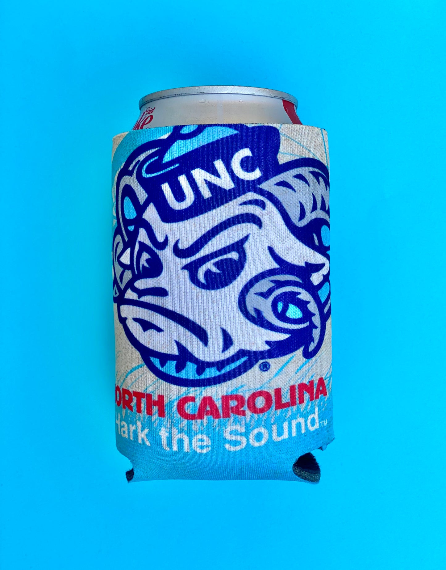 UNC Rameses North Carolina License Plate Can Cooler