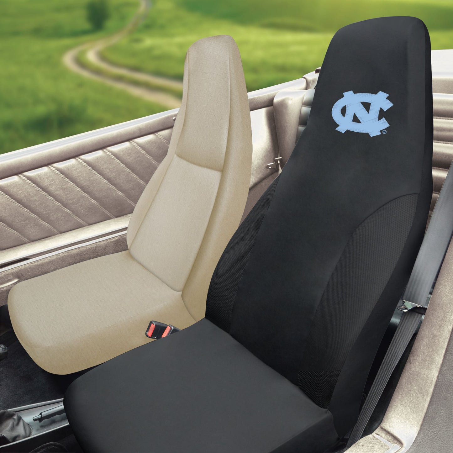North Carolina Tar Heels Seat Cover with NC Logo by Fanmats