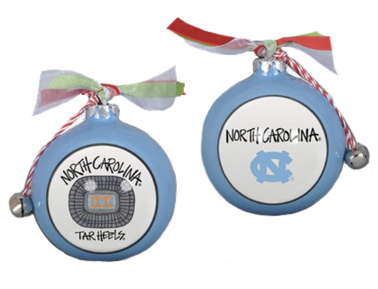 Magnolia Lane UNC Stadium Ornament