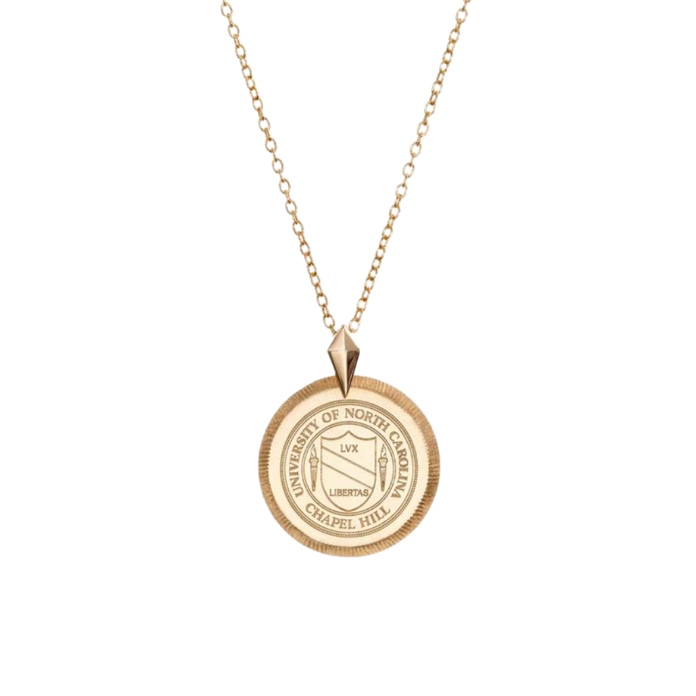 UNC Seal Necklace in Florentine by Kyle Cavan Gold