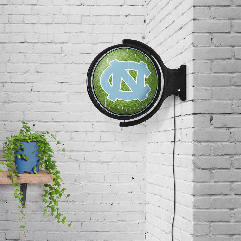 North Carolina Tar Heels: On the 50 - Rotating Lighted Wall Sign