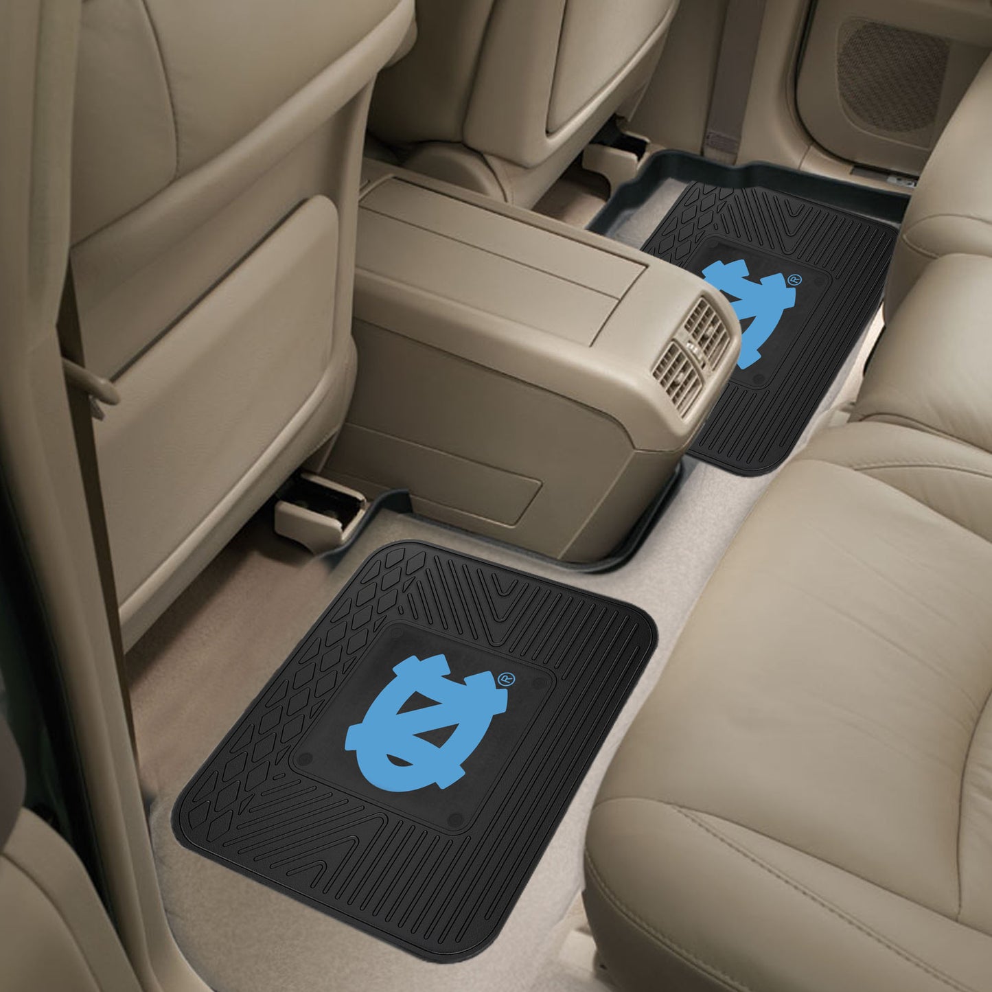 North Carolina Tar Heels 2 Utility Mats with NC Logo by Fanmats