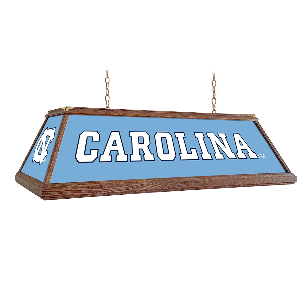 North Carolina Tar Heels: Premium Wood Pool Table Light Carolina Blue